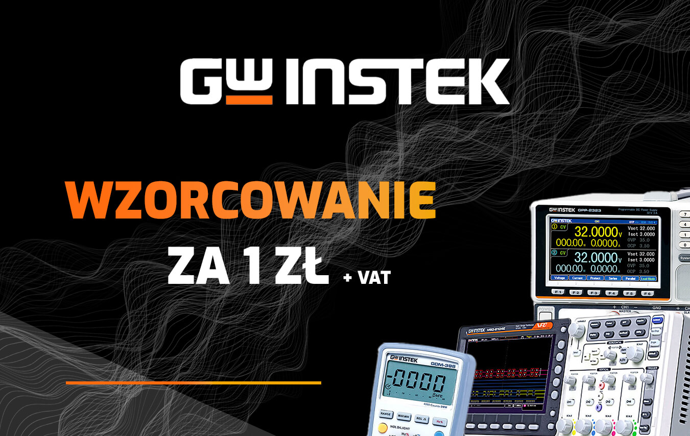 Wzorcowanie za 1 zł - wyjątkowa promocja na urządzenia GW Instek!